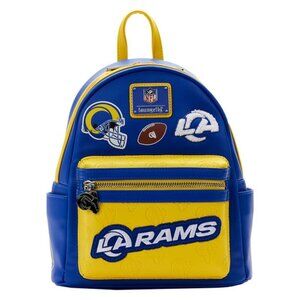 NFL Los Angeles Rams Patches Mini Backpack NWT